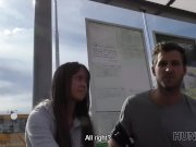 HUNT4K. Pickup at bus station works and angelface does dirty job 5/16