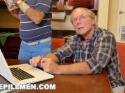 BLUE PILL MEN - Old Man Duke Gets His Dick Wet w/ Young Escort Naomi Alice 1/16