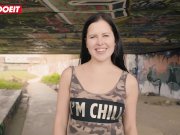 LETSDOEIT - Petite Latina Brunette Pussy Stretched By a Massive Thick BBC 2/16