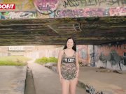 LETSDOEIT - Petite Latina Brunette Pussy Stretched By a Massive Thick BBC 3/16