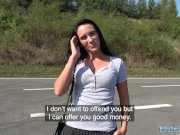 Public Agent Firm assed hottie loved getting fucked outdoors 2/16