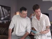 DADDY4K. Daddy fucks mouth and pussy of brilliant son’s girlfriend 1/16