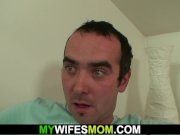 Girlfriends old mother seduces him into taboo sex 8/16