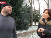 LETSDOEIT - Amateur German Wife Seduced In The Park And Fucked At Home 3/16