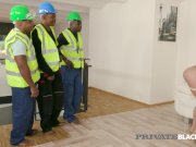 PrivateBlack - 5 BBC Gangbang With Blonde Nathaly Cherie! 8/16
