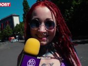 LETSDOEIT - Cute German Cam Girl Gets a Surprise Lesbian Sex Wake Up 5/16