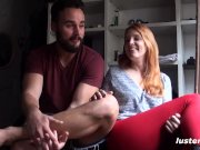 Toe Licking Turns in to Hardcore Sex 8/16