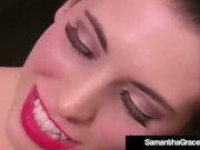 Hot Dom Samantha Grace Spanks Ballerina Penny Barber! 16/16