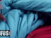 Teens Autumn Falls and Evi Rei sharecock for christmass - MOFOS 1/16