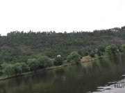 Hunt4K. Cuckold watches how his girlfriend fucks for money in park 10/16