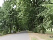 Hunt4K. Cuckold watches how his girlfriend fucks for money in park 9/16