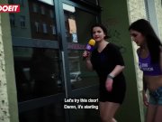 LETSDOEIT - Petite German Pornstar Cums Hard On An Amateur's Big Cock 6/16