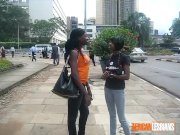 African Lesbos Fuck and Suck Hard with Big Black Strap-on 3/16