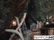 Japanese babe is teased with fingers and cocks 16/16