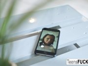 Big tittied teen Lana invites herself over for anal fun 2/16