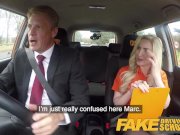 Fake Driving School Mature guy spunks over blonde bombshell Georgie lyall 4/16