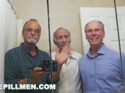 BLUE PILL MEN - Gorgeous Black Pornstar Aaliyah Hadid Fucks Old Men 16/16