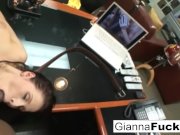 POV interracial fuck with busty brunette Gianna Michaels 2/16