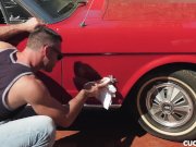 Skylar Snow Is A Big Tit Nympho Who Cucks Her Husband With The Car Polisher 1/16