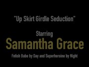 Sexy Babe Samantha Grace Rubs Pussy In Cuban Stockings! 1/16