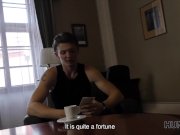 Hunt4K. Brunette princess wants new ring so why spreads her legs 9/16