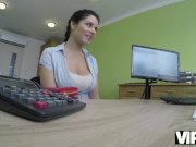 VIP4K. Modest honey demonstrates that she really needs a loan 1/16