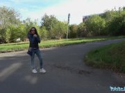 Public Agent Sexy party babe fucked by the lake by stranger 1/16