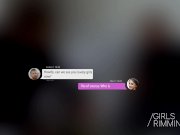 Hot threesome rimming and anal with petite brunette 2/16