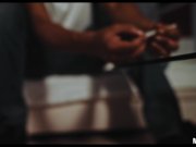 Huge BBC fucks hard spank and bang for blonde streaper exgirlfriend 3/16