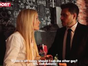 LETSDOEIT - Busty Teen Amirah Adara Consoled By Spanish Swingers 4/16