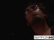 Asian model is tied up, pleasured with toys, and jizzed on 5/16