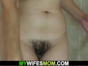 Wife finds her hairy old mother riding his cock! 4/16