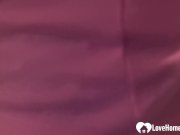 Blonde babe takes off her panties and masturbates 1/16