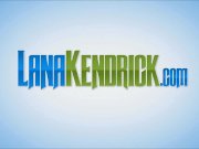 Lana Kendrick playing bubble while flaunting her big juicy boobs 1/16