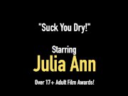 Busty US Milf Julia Ann Mouth Fucks A Hard Cock POV! 1/16