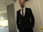 PASCALSSUBSLUTS - Babe Elena Vega throated before anal BDSM 9/16