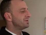 PASCALSSUBSLUTS - Naughty BBW Sindy endures rough pounding 8/16