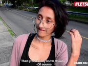 LETSDOEIT - Huge Cumshot for Petite Latina Teen in Stockings 5/16