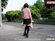 LETSDOEIT - Huge Cumshot for Petite Latina Teen in Stockings 6/16