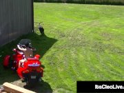 Cam Cutie Its Cleo Rides Dildo & Tractor -WTF? 13/16