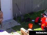 Cam Cutie Its Cleo Rides Dildo & Tractor -WTF? 5/16