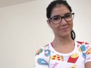 Cute Teen In Glasses Sucks Like A Slut 1/16