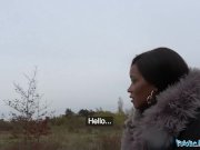 Public Agent British Ebony Queen Kiki Minaj Fucked Outside 1/16