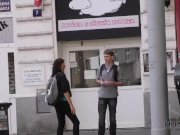 HUNT4K. Adventurous girl is happy to have sex for money in Prague 1/16