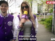 LETSDOEIT - Horny German Pornstar Cums Hard On An Amateur Cock 3/16