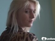 Amateur blonde plays with her cunt on camera 3/16