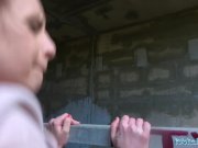 Public Agent Sexy brunette lady fucks and sucks to make ex jealous 15/16