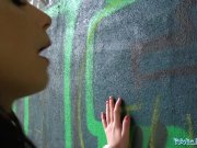 Public Agent Sexy brunette lady fucks and sucks to make ex jealous 8/16