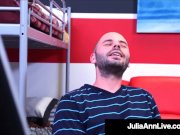 Sex Charged Teacher Julia Ann Bangs Her Hard Student! 2/16