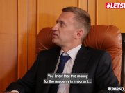 LETSDOEIT - Horny Teacher Is Rough Ass Fucked At The Academie 2/16